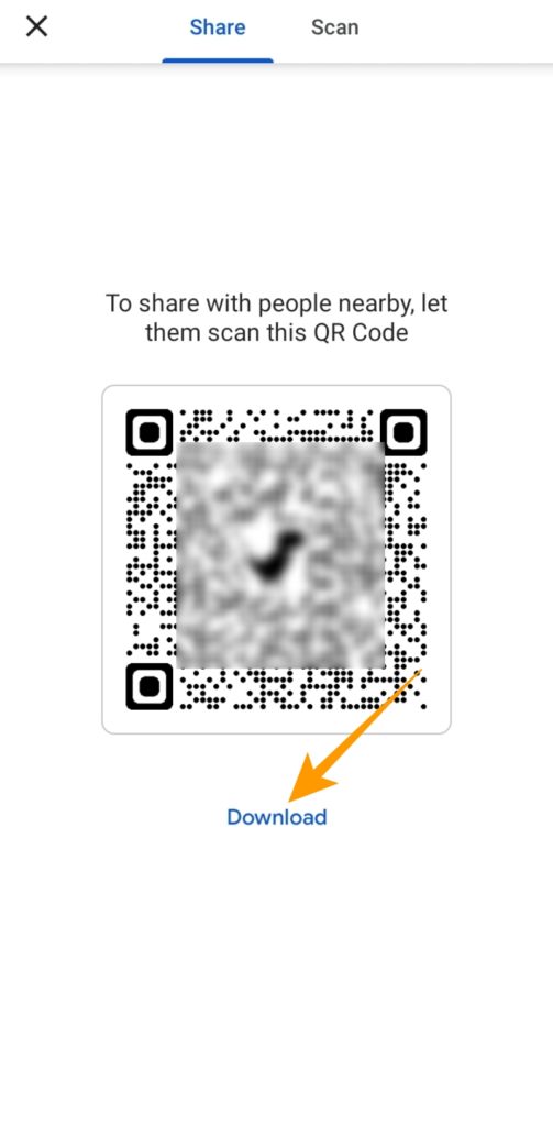 QR code available for download
