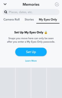 What is Snapchat's 'My Eyes Only' and How to Use It - Tech Junkie
