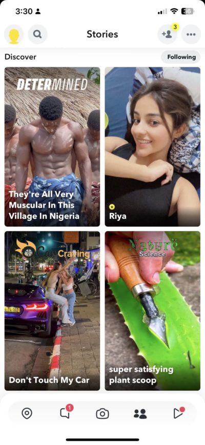 Snapchat Discover