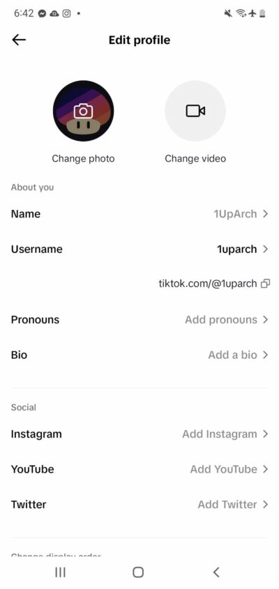 How to Change your TikTok Profile Picture