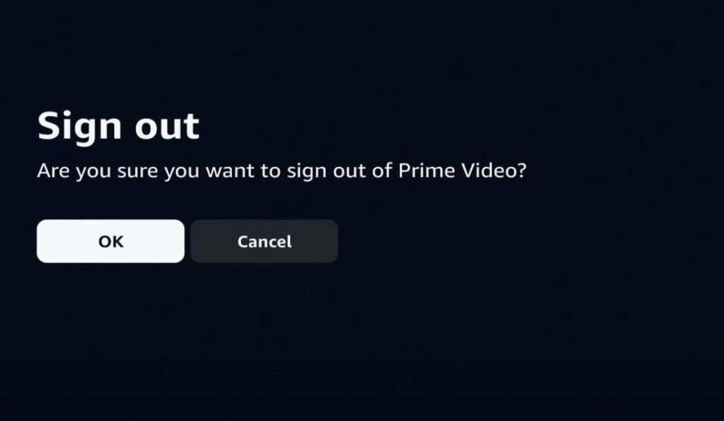 How to Log Out of Amazon Prime Video on TV Tech Junkie