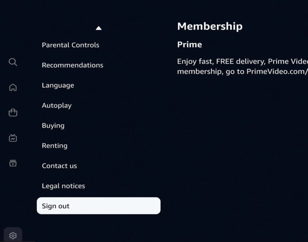 How to Log Out of Amazon Prime Video on TV Tech Junkie