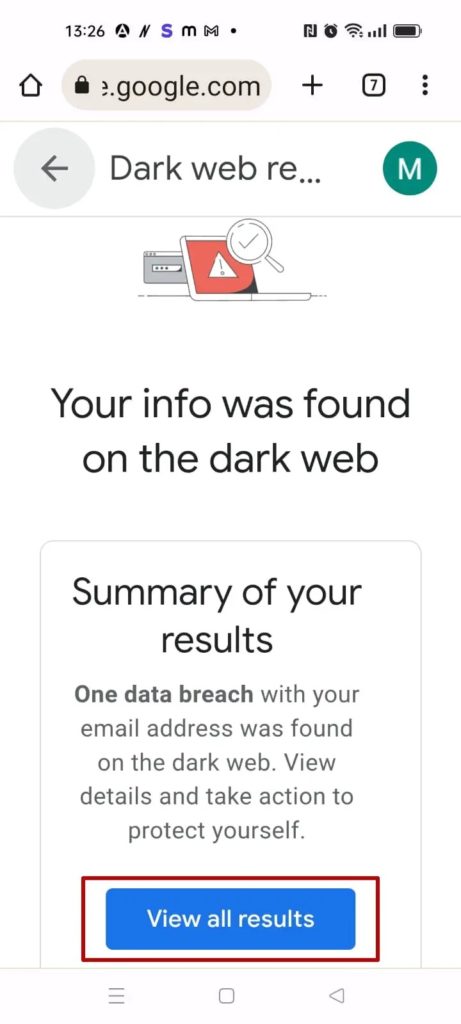 Dark Web Tool Results