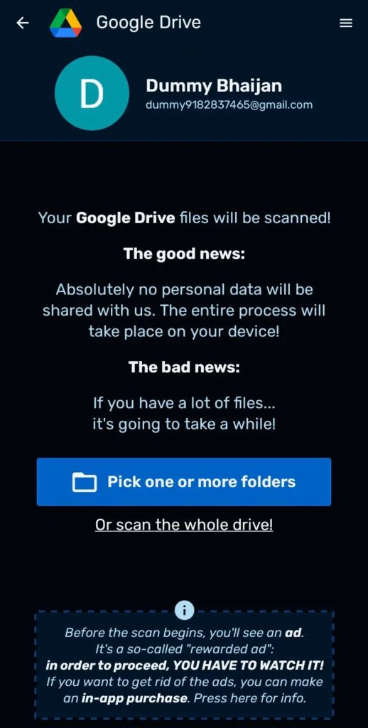 DeDuplicate Google Drive Permission