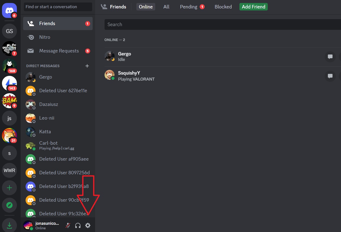 Discord Settings