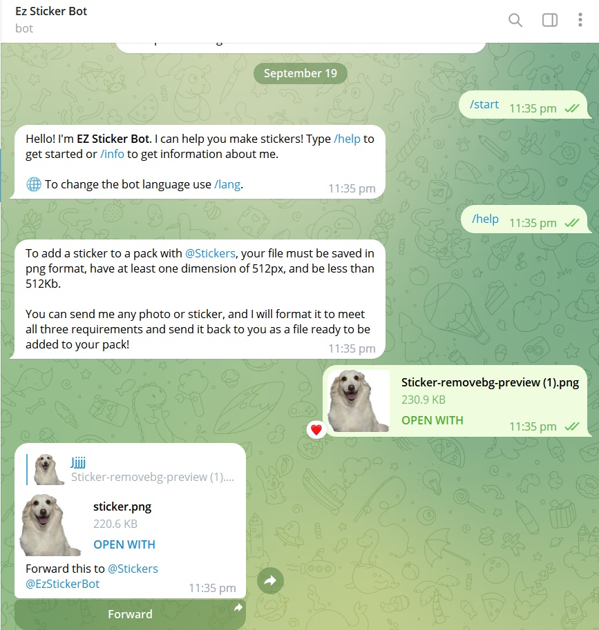 How to Make Telegram Stickers and Use Them