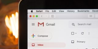Gmail inbox on Desktop