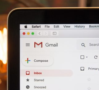 Gmail inbox on Desktop
