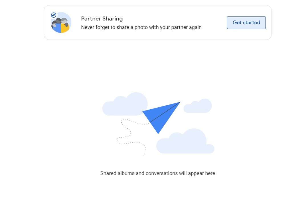 Google Photos Partner Share Web