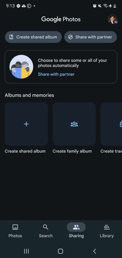 Google Photos Share With Partner