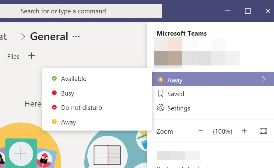 Microsoft Teams Status App