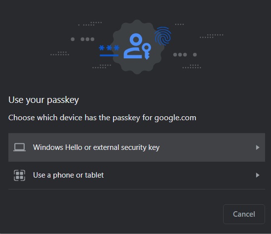 Passkey Authentication