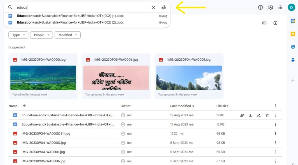 Search Duplicate Files in Google Drive