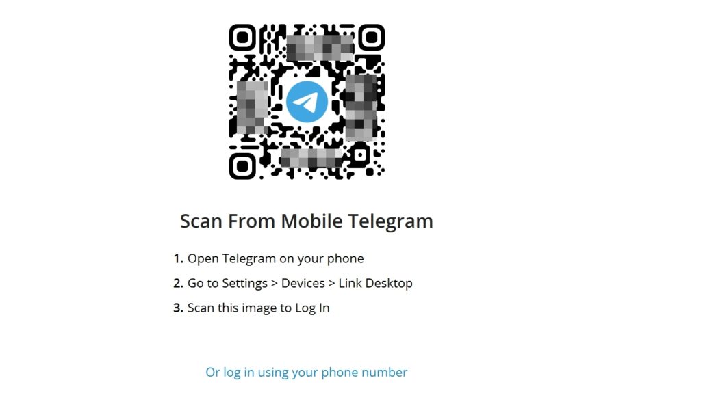 Telegram QR Code