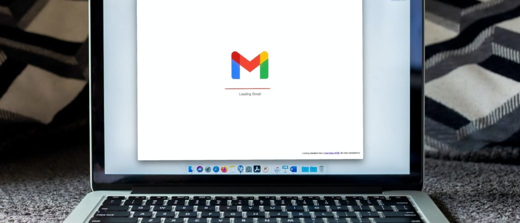 Gmail on Laptop