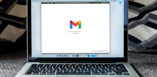 Gmail on Laptop
