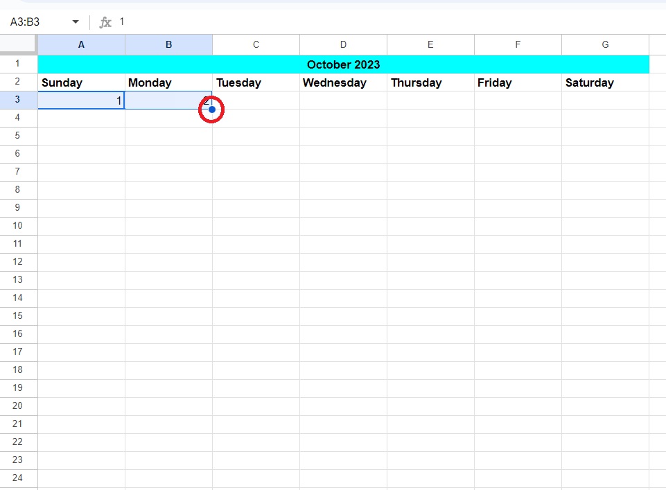 Google Sheets Dates