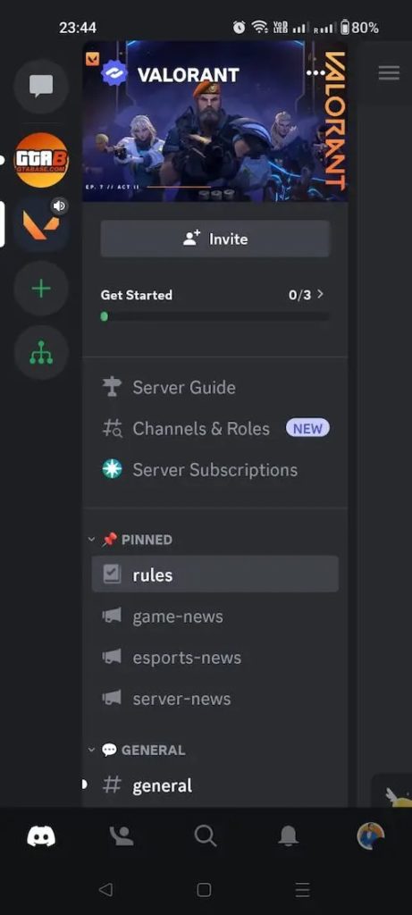 Open Server Discord