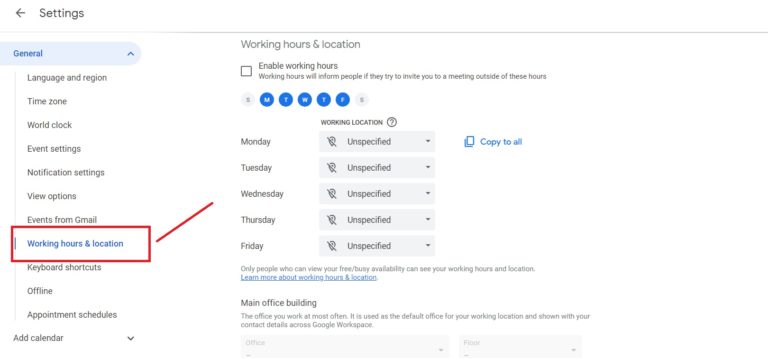 How to Set Working Hours in Google Calendar Tech Junkie