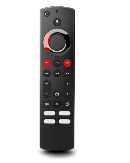 Amazon Fire TV remote Left Menu back button