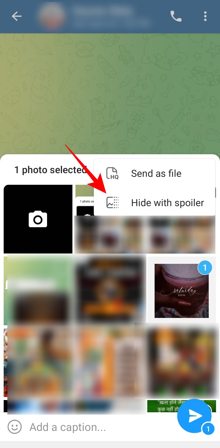 Hide with spoiler image option
