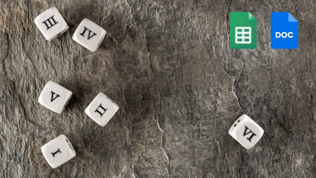 How To Insert Roman Numerals In Google Docs