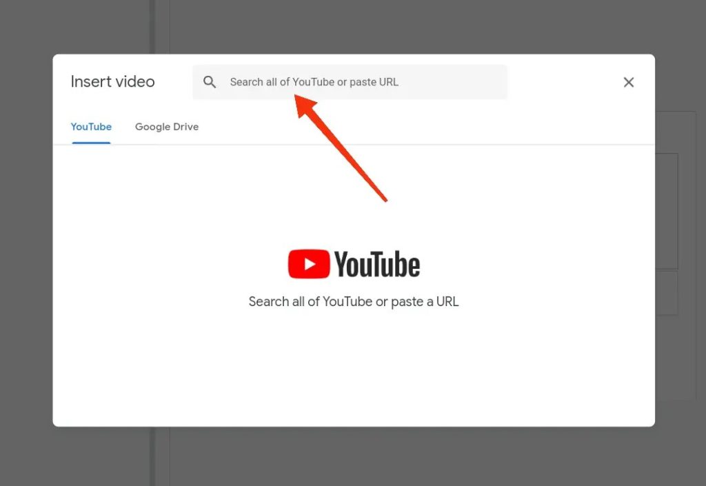 Search For The Youtube Video You Want To Search
