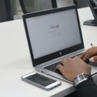Google on laptop