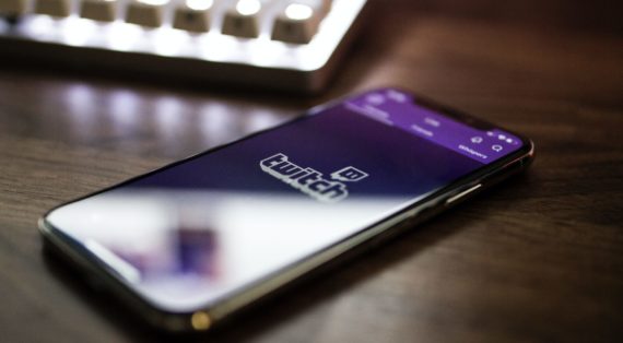 Twitch running on phone