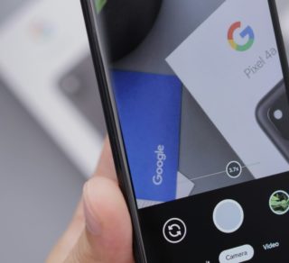 Taking photo of Google Phone