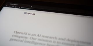 OpenAI website - developers of ChatGPT