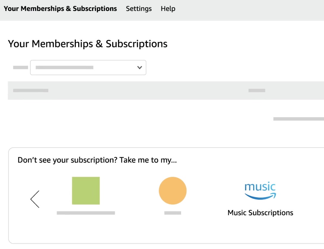 Amazon Music Subscription