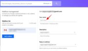 change sender name in yahoo mail