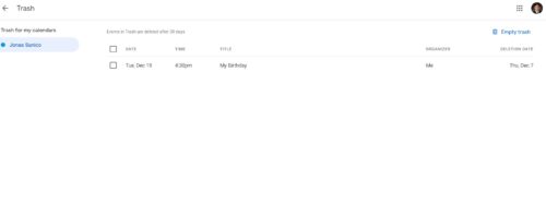 How to See Deleted Events in Google Calendar Tech Junkie How to See Deleted Events in Google Calendar Tech Junkie