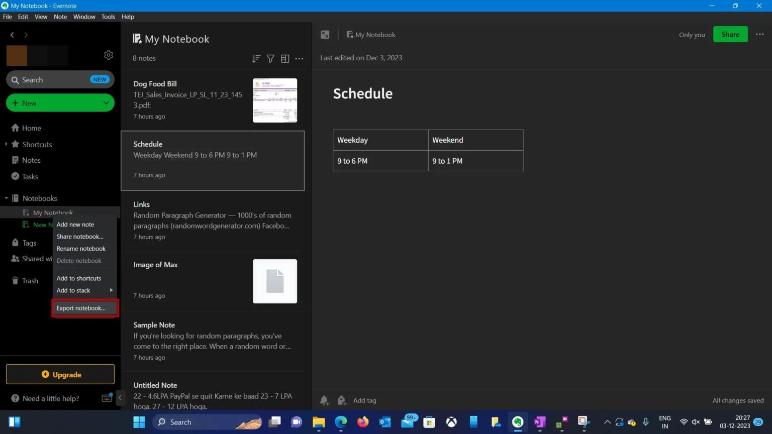 How To Export Notes From Evernote To OneNote Tech Junkie how-to-export-notes-from-evernote-to-onenote-tech-junkie