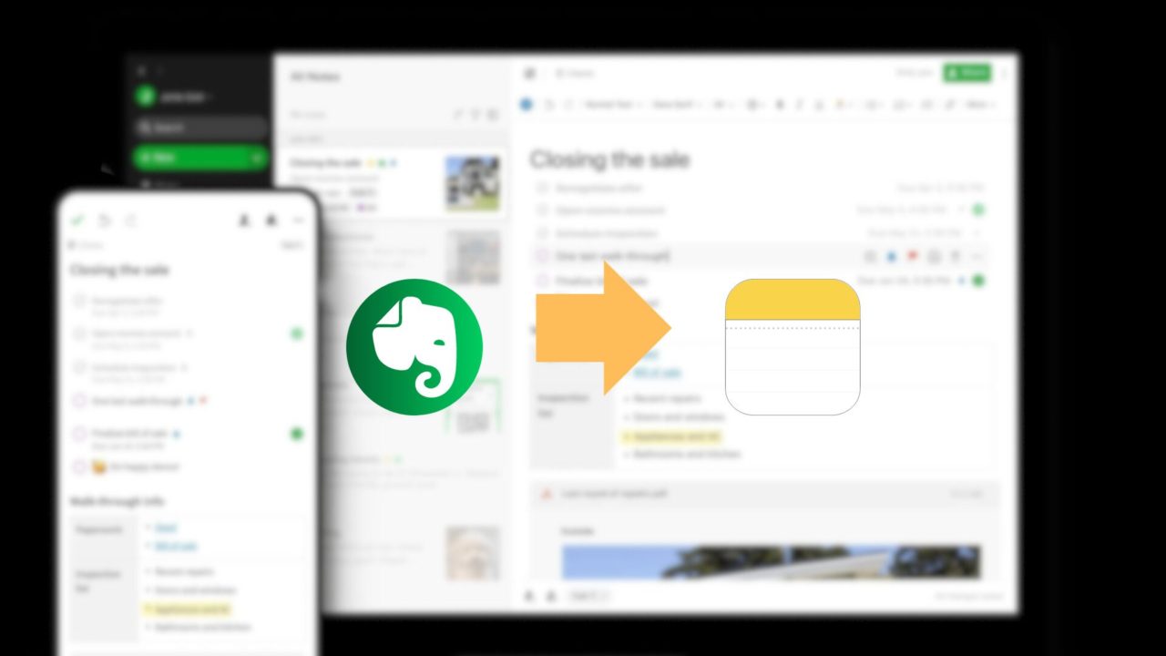 How to Export Notes From Evernote to Apple Notes