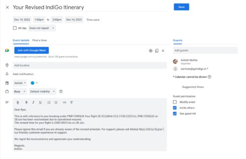 How to Add Flight Info to Google Calendar Tech Junkie How to Add Flight Info to Google Calendar Tech Junkie