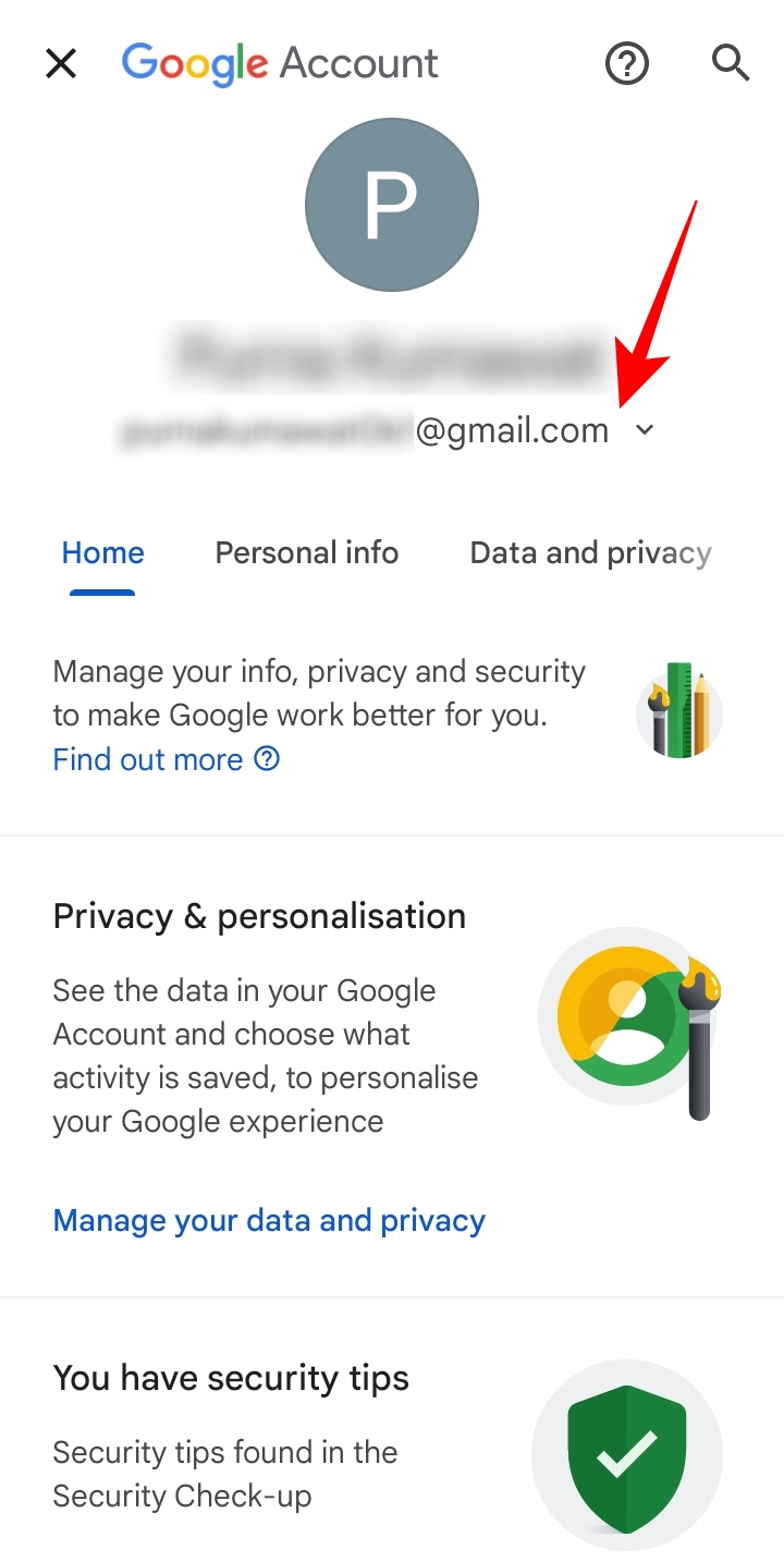 Google Account on Android