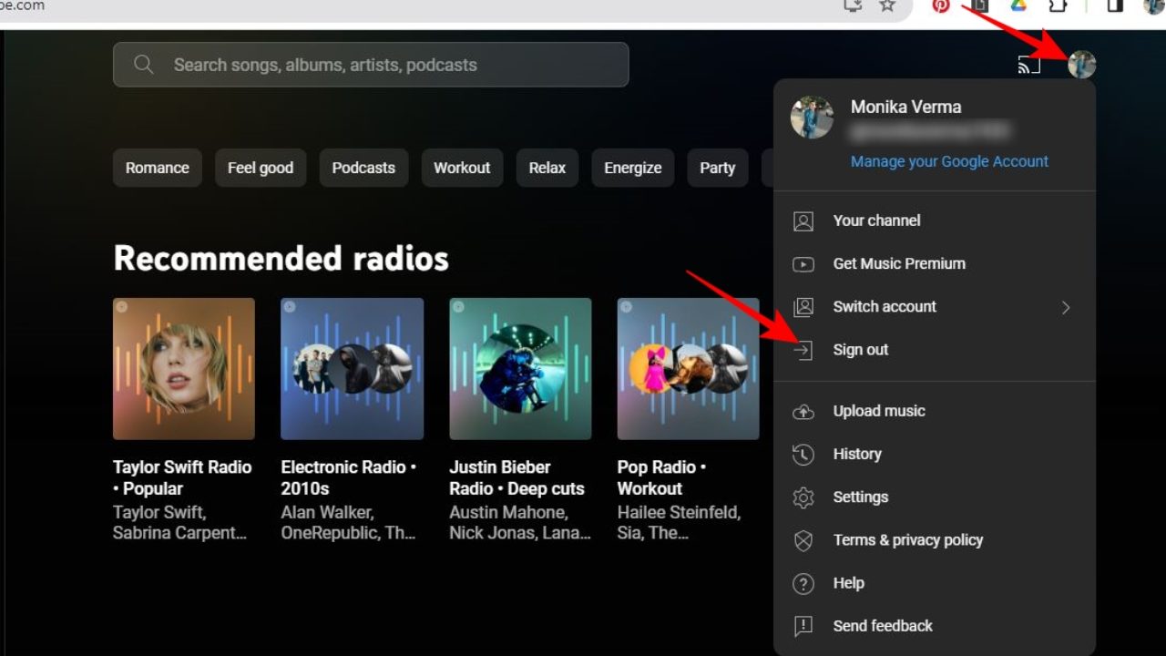 How to Log Out of YouTube Music Tech Junkie