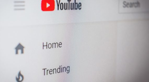 YouTube interface