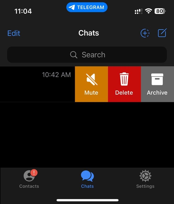 Archive Telegram Chats Phone