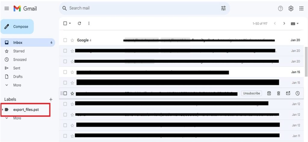 Data Successfully Migrated From Outlook To Google Workspace