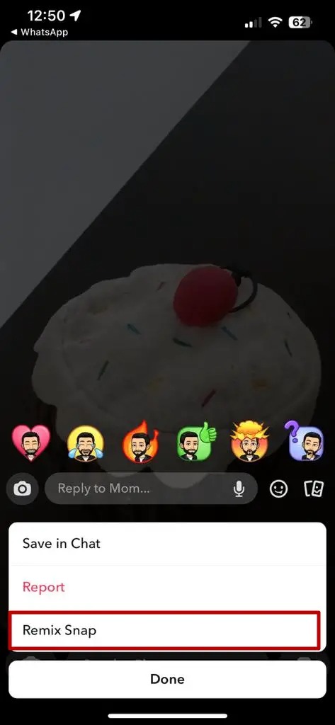 Snapchat Remix Friend Story