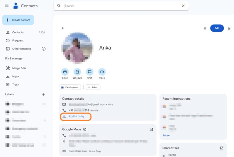 How to Add Birthday Reminders in Google Contacts Tech Junkie How to Add Birthday Reminders in Google Contacts Tech Junkie
