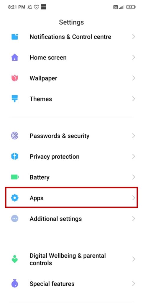 Android Settings for WhatsApp Error Post
