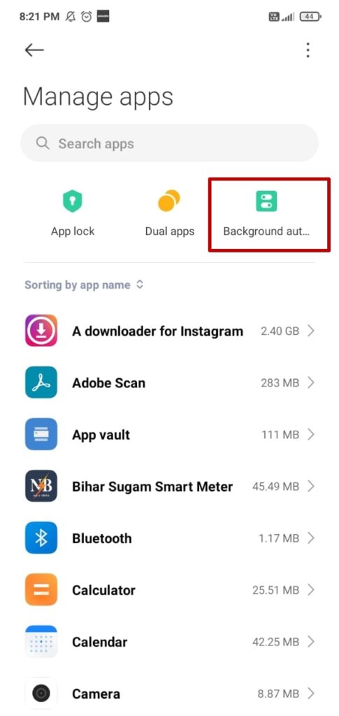 Background App Settings in Android for WhatsApp Error Post