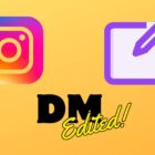 Edited Direct Message Instagram