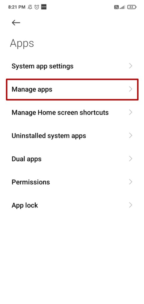 Manage App Settings in Android for WhatsApp Error Post