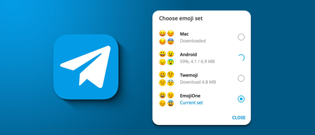 How to Change emoji Set in Telegram