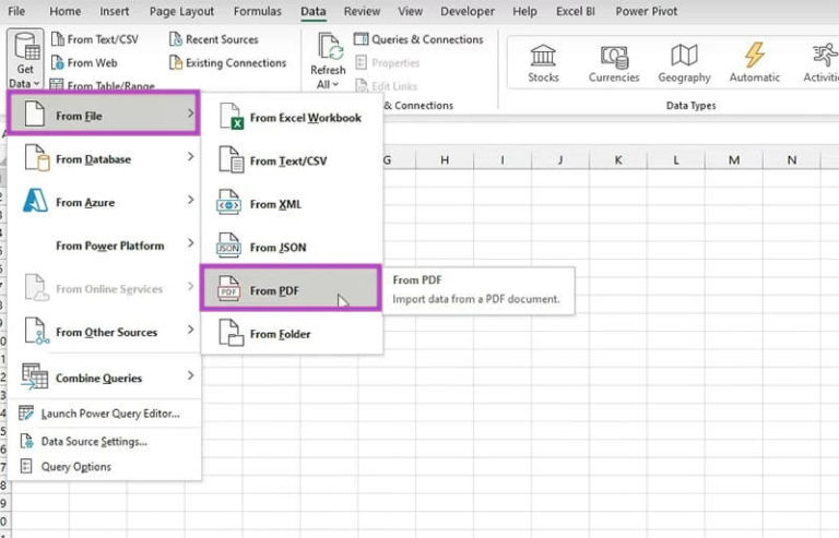 How to Convert a PDF to Excel – 3 Methods - Tech Junkie